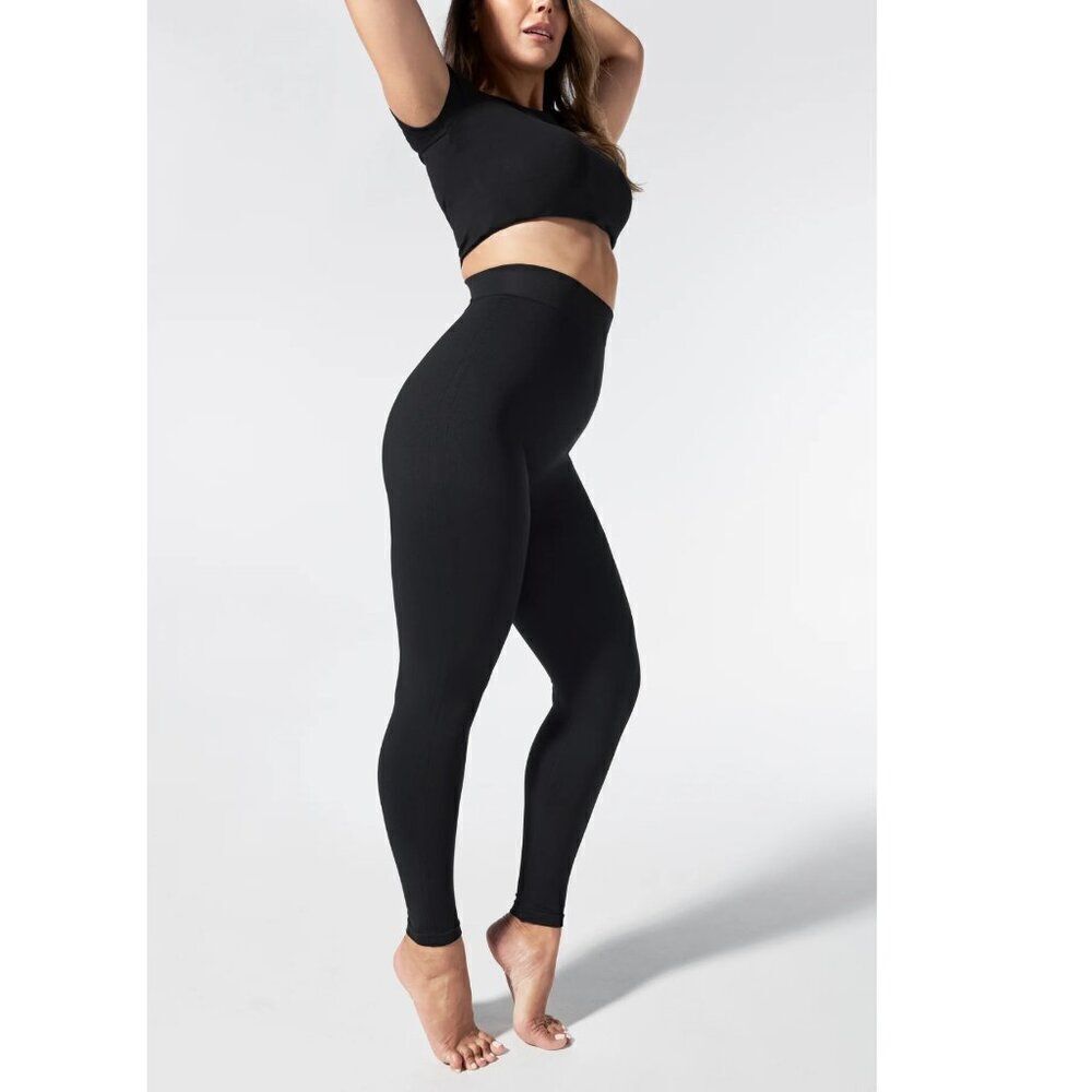 BLANQI Everyday High Waist Postpartum Support Leggings Black Women's Medium